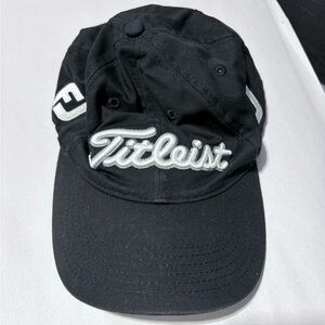 Titleist Black and White Adjustable Cap
